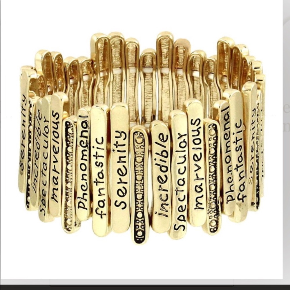 Instead Bracelet in Gold Incredible Marvelous etc